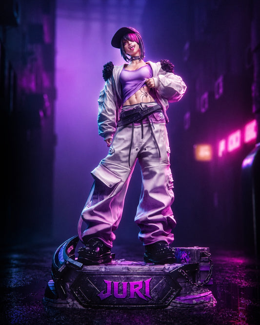 Streetwear Juri Sculpture (75mm to 500mm) - Unassembled/Unpainted/3D Print
