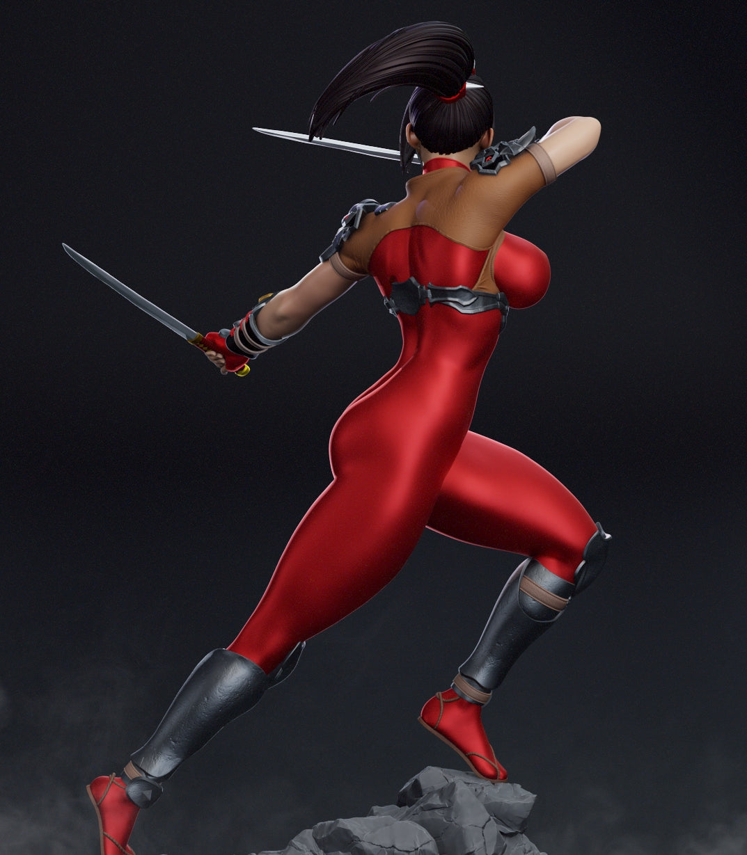 Taki Sculpture (75mm to 500mm) - Unassembled/Unpainted/3D Print