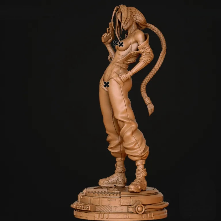 Talia Yang NSFW Sculpture (75mm to 500mm) - Unassembled/Unpainted/3D Print