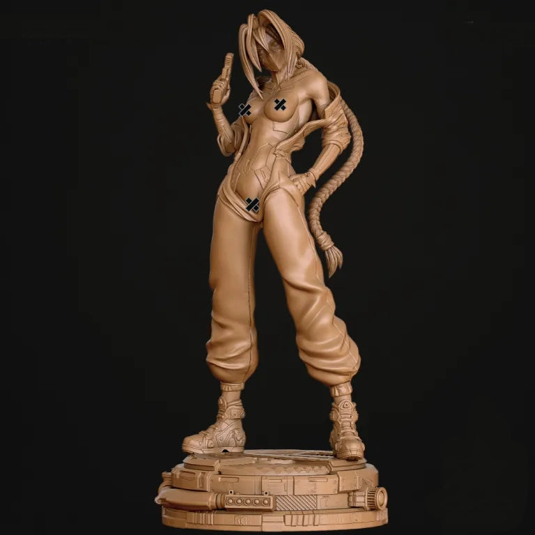 Talia Yang NSFW Sculpture (75mm to 500mm) - Unassembled/Unpainted/3D Print