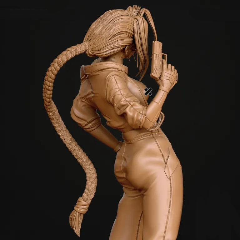 Talia Yang NSFW Sculpture (75mm to 500mm) - Unassembled/Unpainted/3D Print