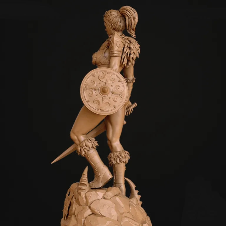 Teela - MOTU - Tabletop RPG Miniature - Roleplaying 3D Printed Fantasy Mini