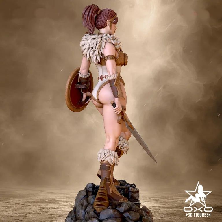 Teela - MOTU - Tabletop RPG Miniature - Roleplaying 3D Printed Fantasy Mini