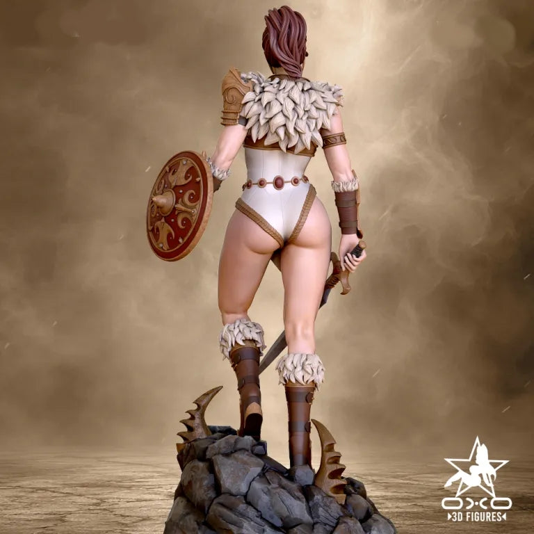 Teela - MOTU - Tabletop RPG Miniature - Roleplaying 3D Printed Fantasy Mini