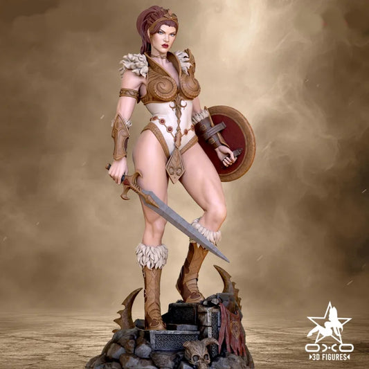 Teela - MOTU - Tabletop RPG Miniature - Roleplaying 3D Printed Fantasy Mini