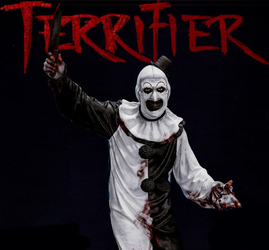 "The Terrifier" Art The Clown Sculpture (75mm to 500mm) - Unassembled/Unpainted/3D Print