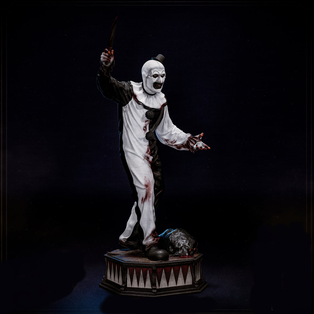 "The Terrifier" Art The Clown Sculpture (75mm to 500mm) - Unassembled/Unpainted/3D Print