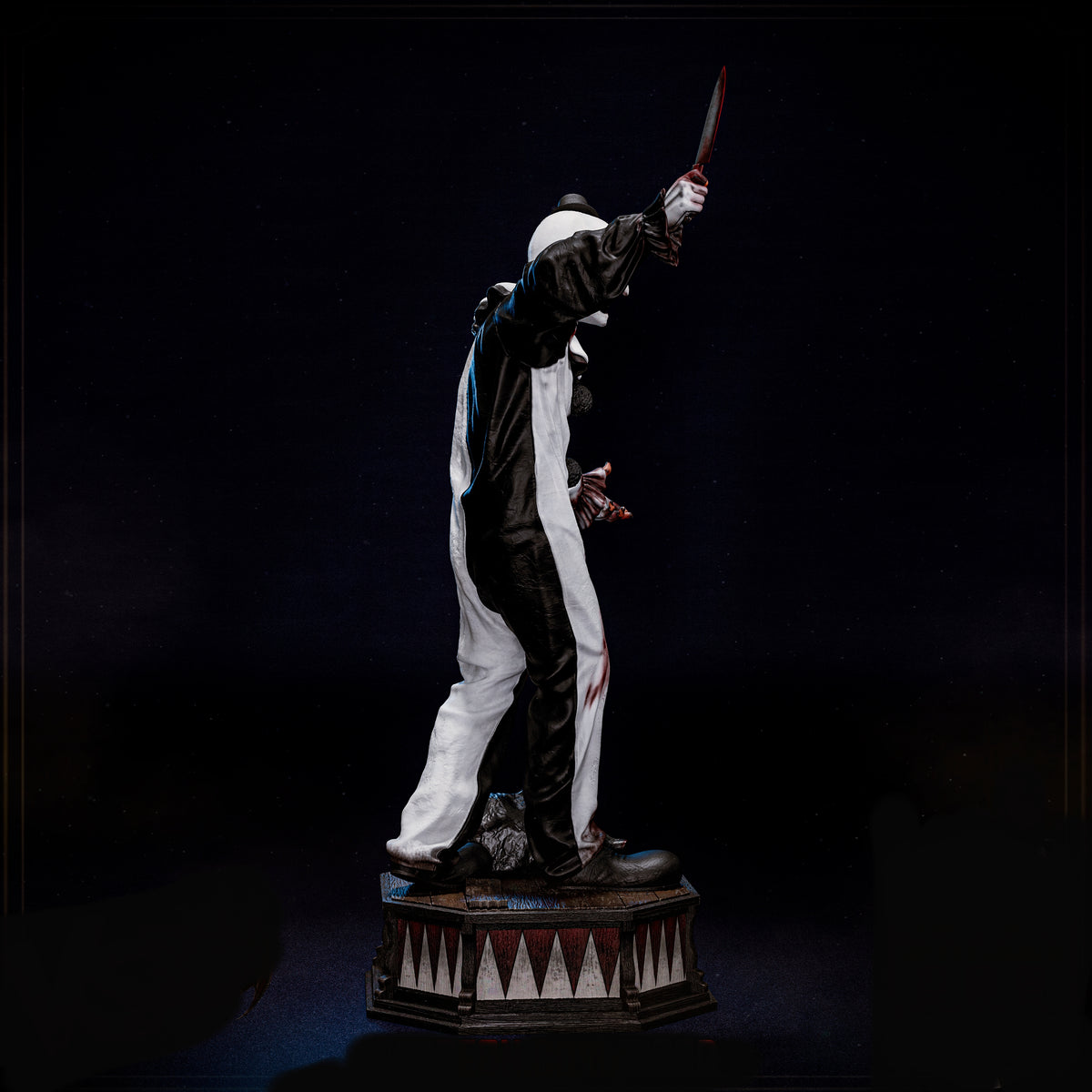 "The Terrifier" Art The Clown Sculpture (75mm to 500mm) - Unassembled/Unpainted/3D Print
