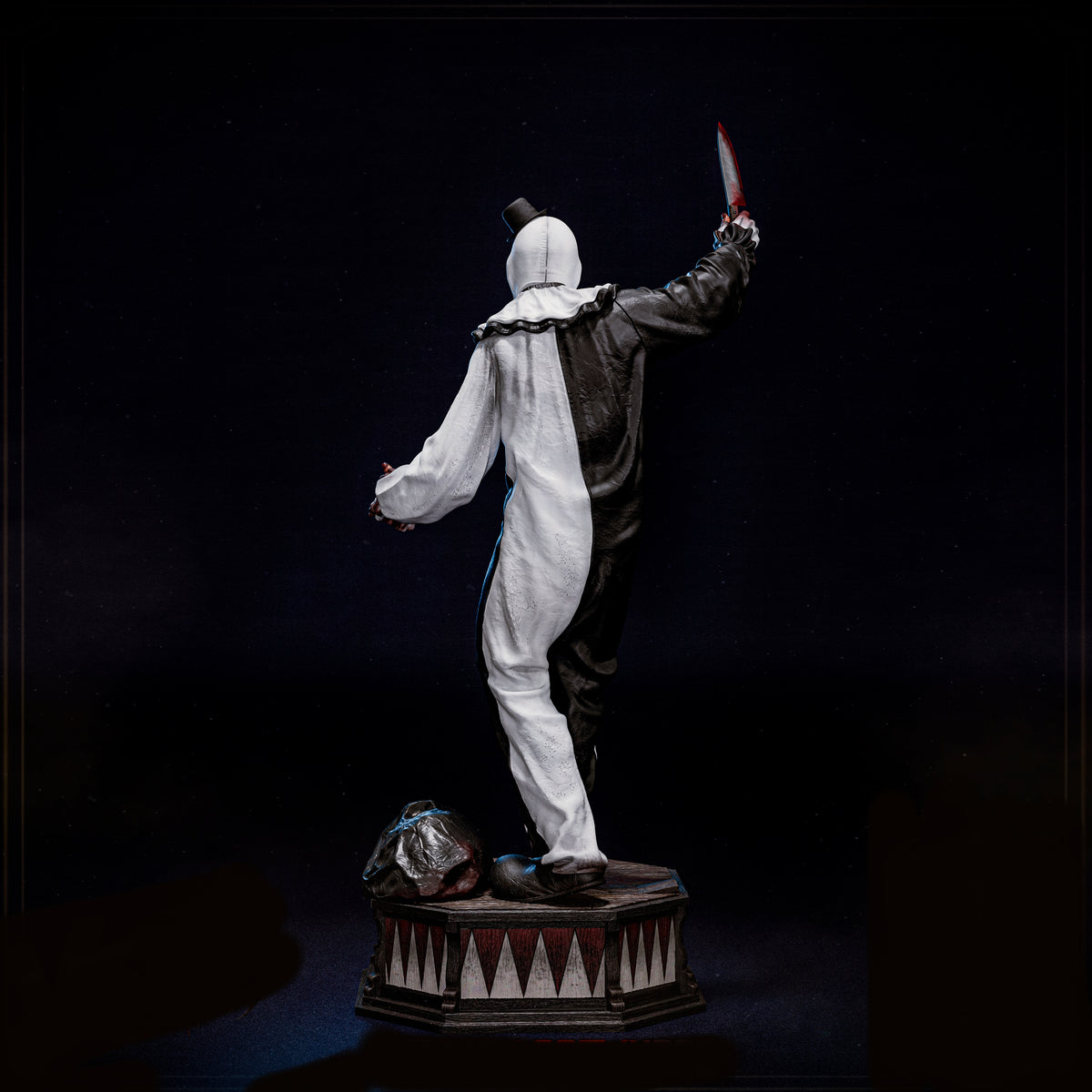 "The Terrifier" Art The Clown Sculpture (75mm to 500mm) - Unassembled/Unpainted/3D Print