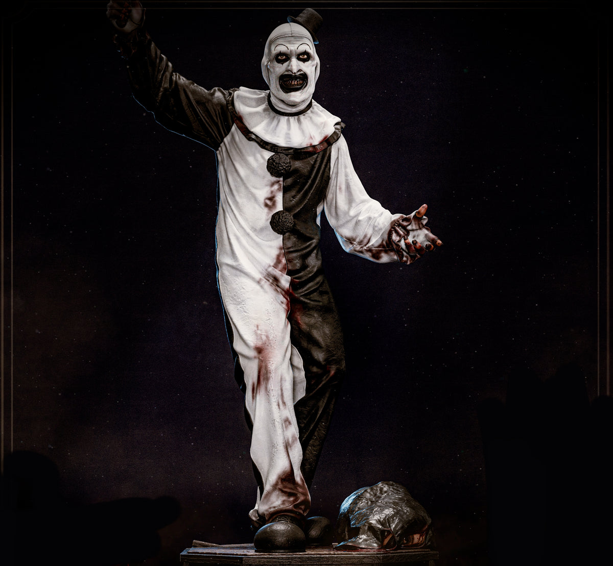 "The Terrifier" Art The Clown Sculpture (75mm to 500mm) - Unassembled/Unpainted/3D Print