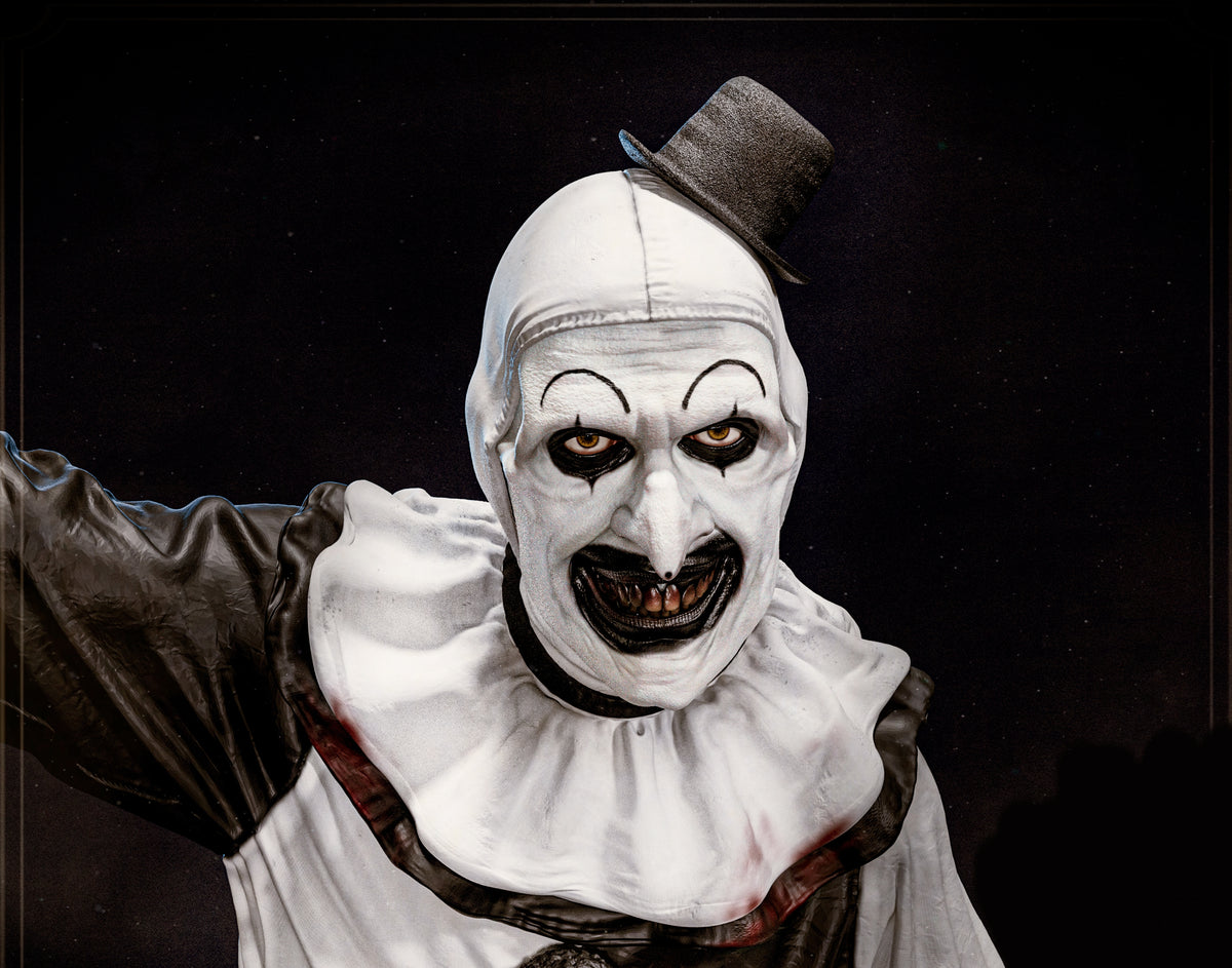 "The Terrifier" Art The Clown Sculpture (75mm to 500mm) - Unassembled/Unpainted/3D Print