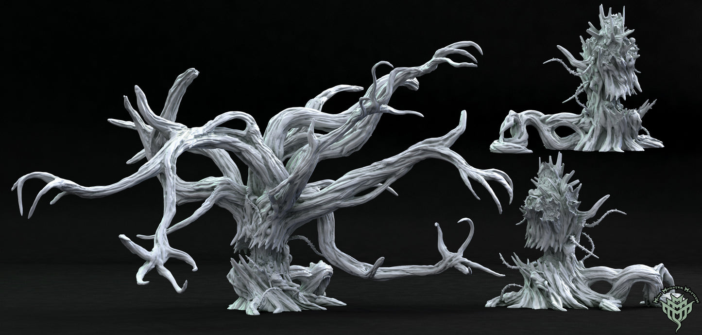 Terror Tree - Mordheim - Cursed City - by Mini Monster Mayhem- Tabletop RPG Miniature - Roleplaying 3D Printed Fantasy Mini