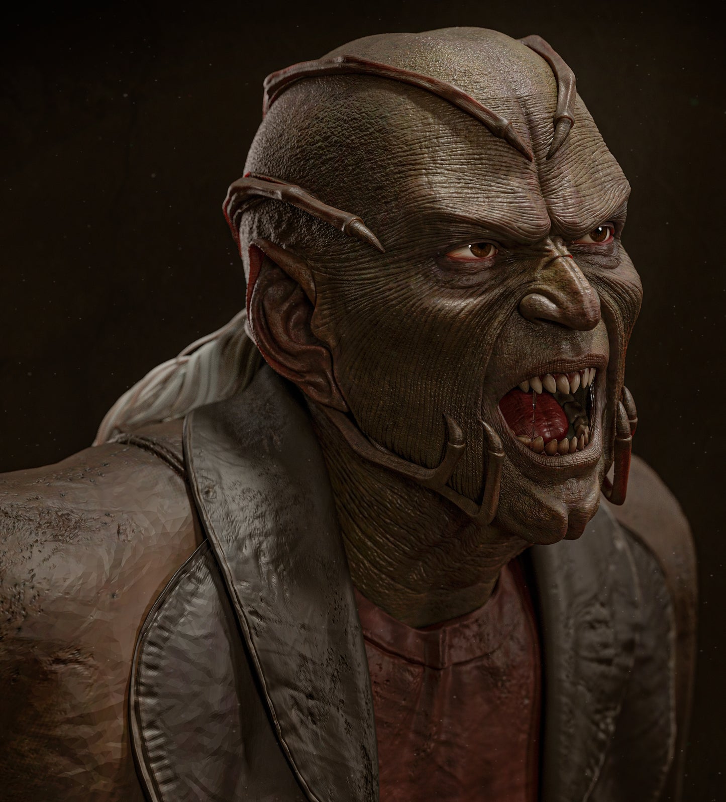 The Creeper from Jeepers Creepers Sculpture (75mm to 500mm) - Unassembled/Unpainted/3D Print
