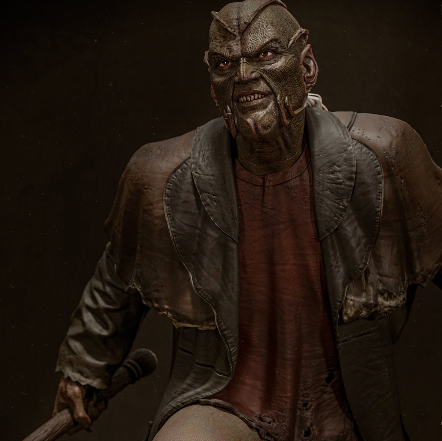 The Creeper from Jeepers Creepers Sculpture (75mm to 500mm) - Unassembled/Unpainted/3D Print