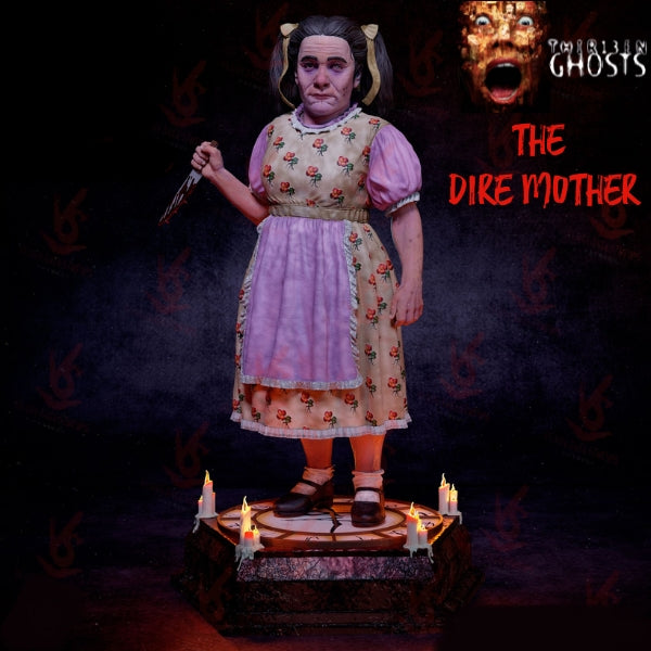 The Dire Mother Sculpture (75mm to 500mm) - Unassembled/Unpainted/3D Print