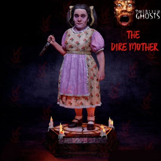 The Dire Mother Sculpture (75mm to 500mm) - Unassembled/Unpainted/3D Print