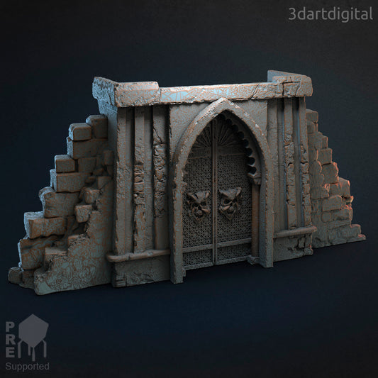 The Gates of Suchtin - Scatter Terrain - by 3dartDigital - Tabletop RPG Miniature - Roleplaying 3D Printed Fantasy Mini