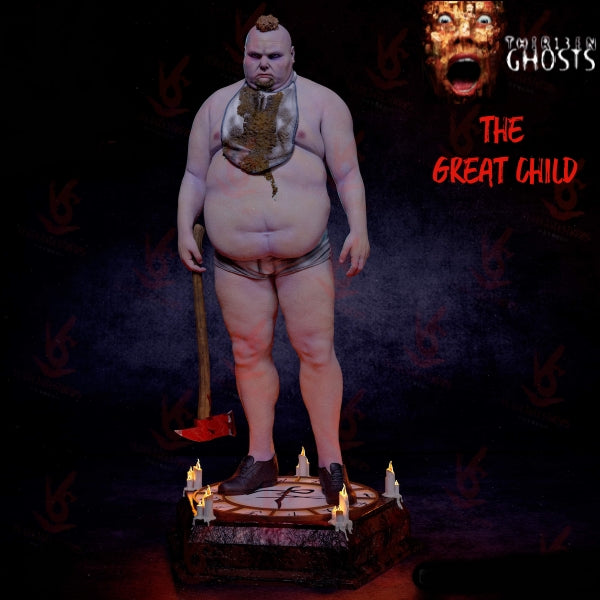 The 13th Ghost, The Great Child Sculpture (75mm to 500mm) - Unassembled/Unpainted/3D Print