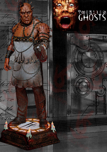 The 13th Ghost, The Hammer Sculpture (75mm to 500mm) - Unassembled/Unpainted/3D Print