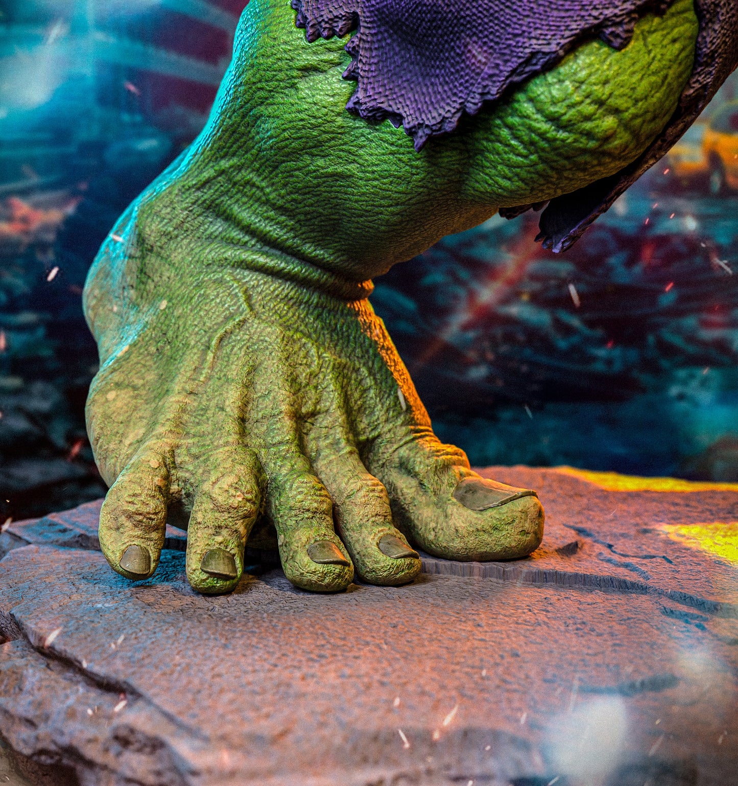 HULK Sculpture (75mm to 500mm) - Unassembled/Unpainted/3D Print