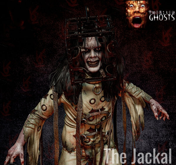 The 13th Ghost, The Jackal Sculpture (75mm to 500mm) - Unassembled/Unpainted/3D Print