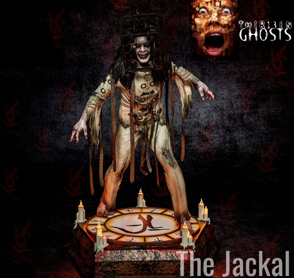 The 13th Ghost, The Jackal Sculpture (75mm to 500mm) - Unassembled/Unpainted/3D Print