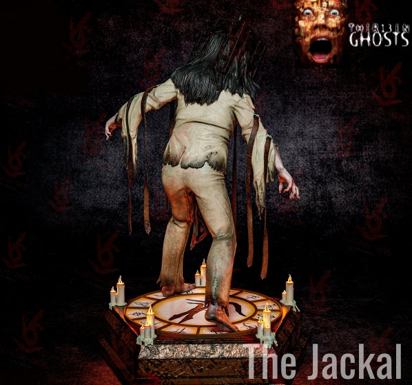 The 13th Ghost, The Jackal Sculpture (75mm to 500mm) - Unassembled/Unpainted/3D Print