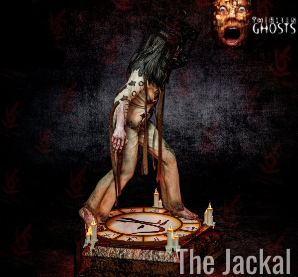 The 13th Ghost, The Jackal Sculpture (75mm to 500mm) - Unassembled/Unpainted/3D Print