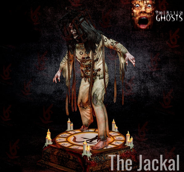 The 13th Ghost, The Jackal Sculpture (75mm to 500mm) - Unassembled/Unpainted/3D Print