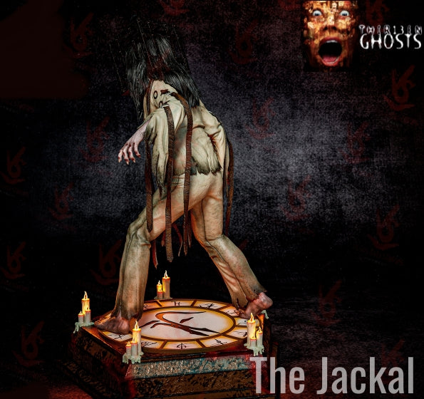 The 13th Ghost, The Jackal Sculpture (75mm to 500mm) - Unassembled/Unpainted/3D Print