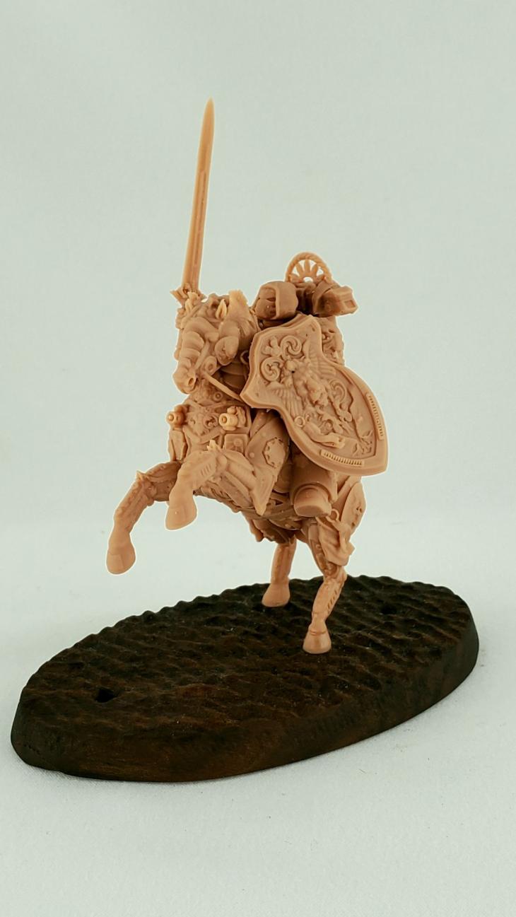 The Knights Angelic - by Atlan Forge - Tabletop RPG Miniature - Roleplaying 3D Printed Fantasy Mini