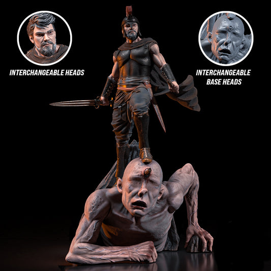 The Odyssey Diorama (75mm to 500mm) - Unassembled/Unpainted/3D Print