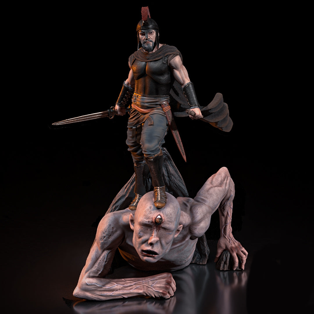 The Odyssey Diorama (75mm to 500mm) - Unassembled/Unpainted/3D Print