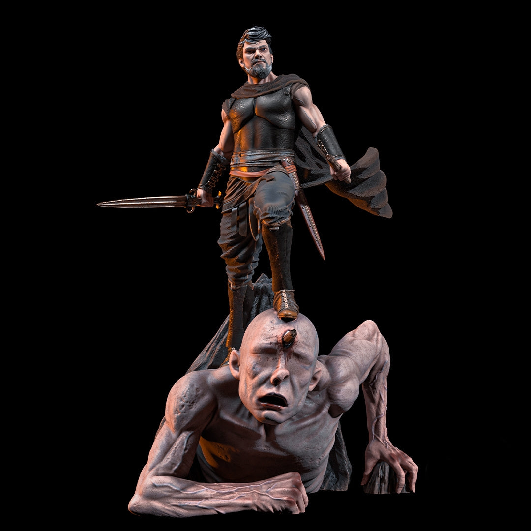 The Odyssey Diorama (75mm to 500mm) - Unassembled/Unpainted/3D Print
