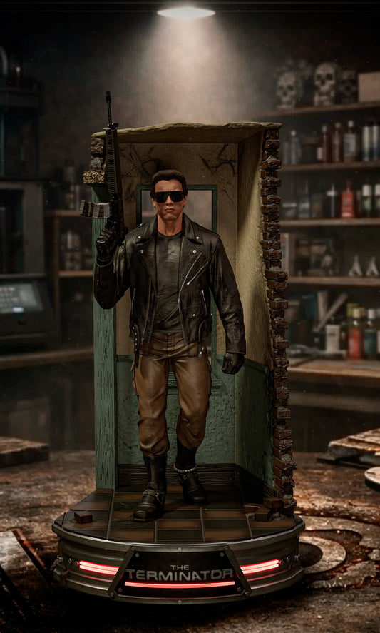 The Terminator (1984) Sculpture (75mm to 500mm) - Unassembled/Unpainted/3D Print