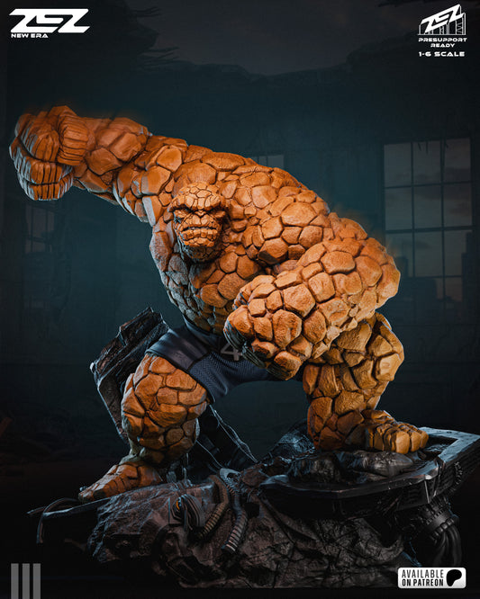 The Thing Sculpture (75mm to 500mm) - Unassembled/Unpainted/3D Print