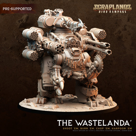 The Wastelander Mech - by Dark Gods- Tabletop RPG Miniature - Roleplaying 3D Printed Fantasy Mini