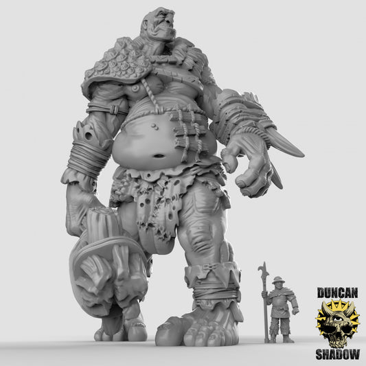 Titan - Giant - by Duncan Shadows - Tabletop RPG Miniature - Roleplaying 3D Printed Fantasy Mini