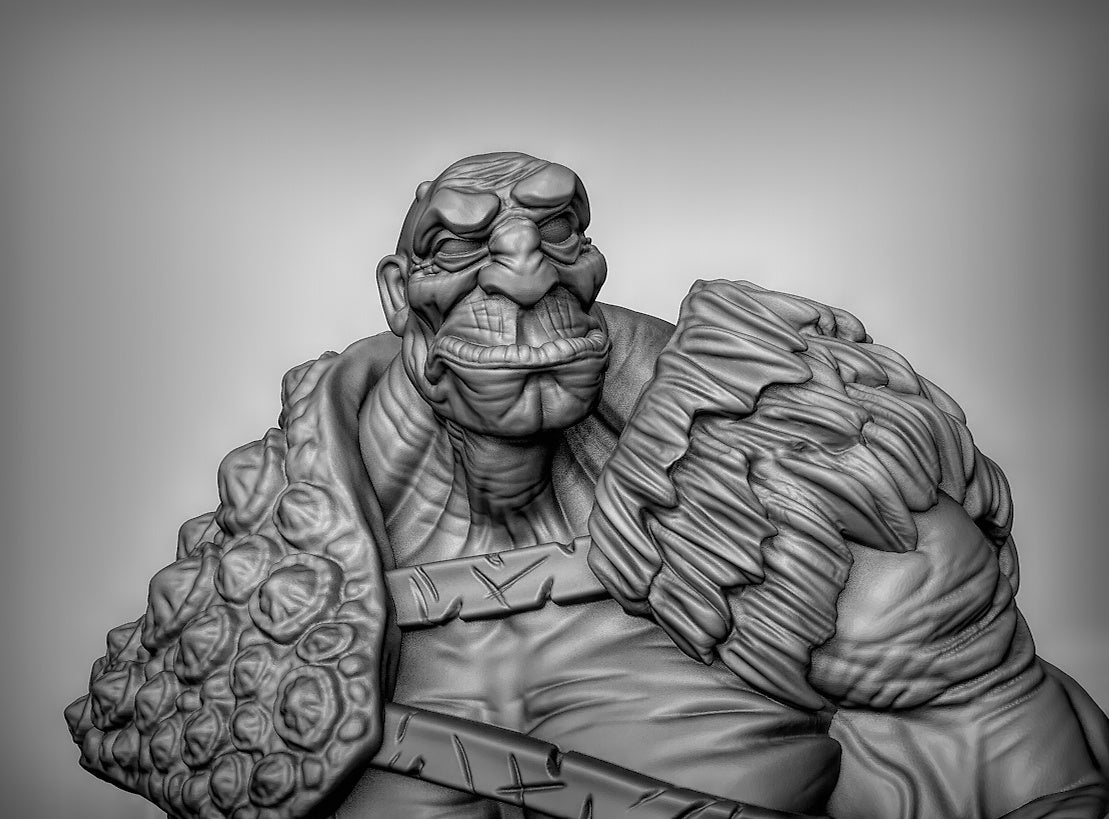 Titan - Giant - by Duncan Shadows - Tabletop RPG Miniature - Roleplaying 3D Printed Fantasy Mini