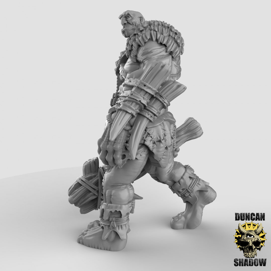 Titan - Giant - by Duncan Shadows - Tabletop RPG Miniature - Roleplaying 3D Printed Fantasy Mini