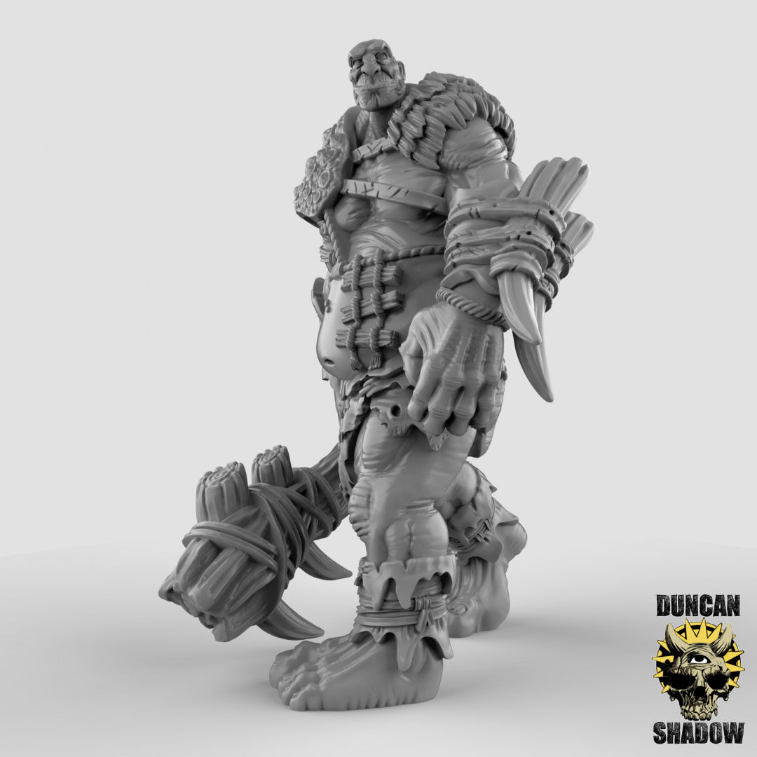 Titan - Giant - by Duncan Shadows - Tabletop RPG Miniature - Roleplaying 3D Printed Fantasy Mini