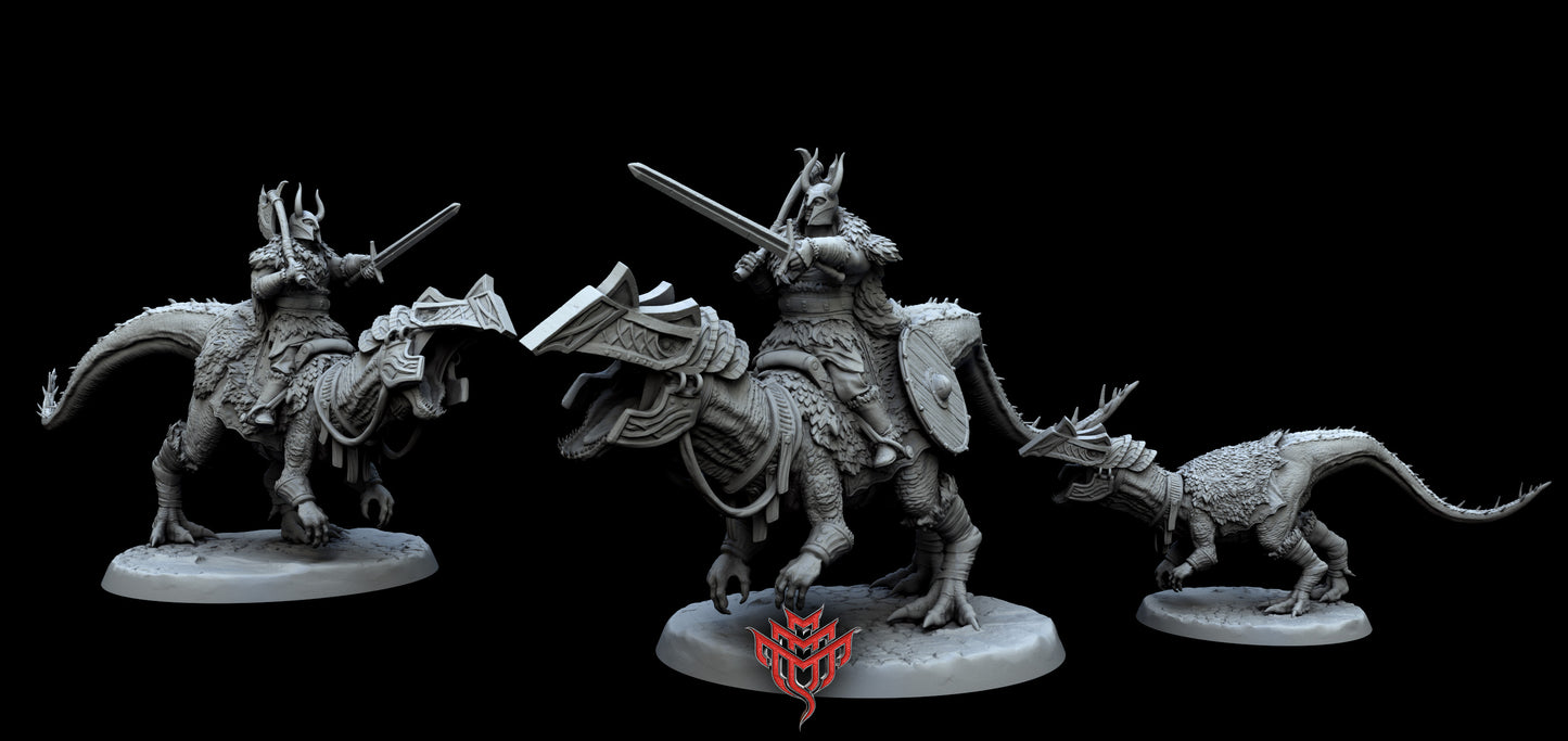 Tors Stead Pose 2 - Dungeons and Dragons - by Mini Monster Mayhem- Tabletop RPG Miniature - Roleplaying 3D Printed Fantasy Mini