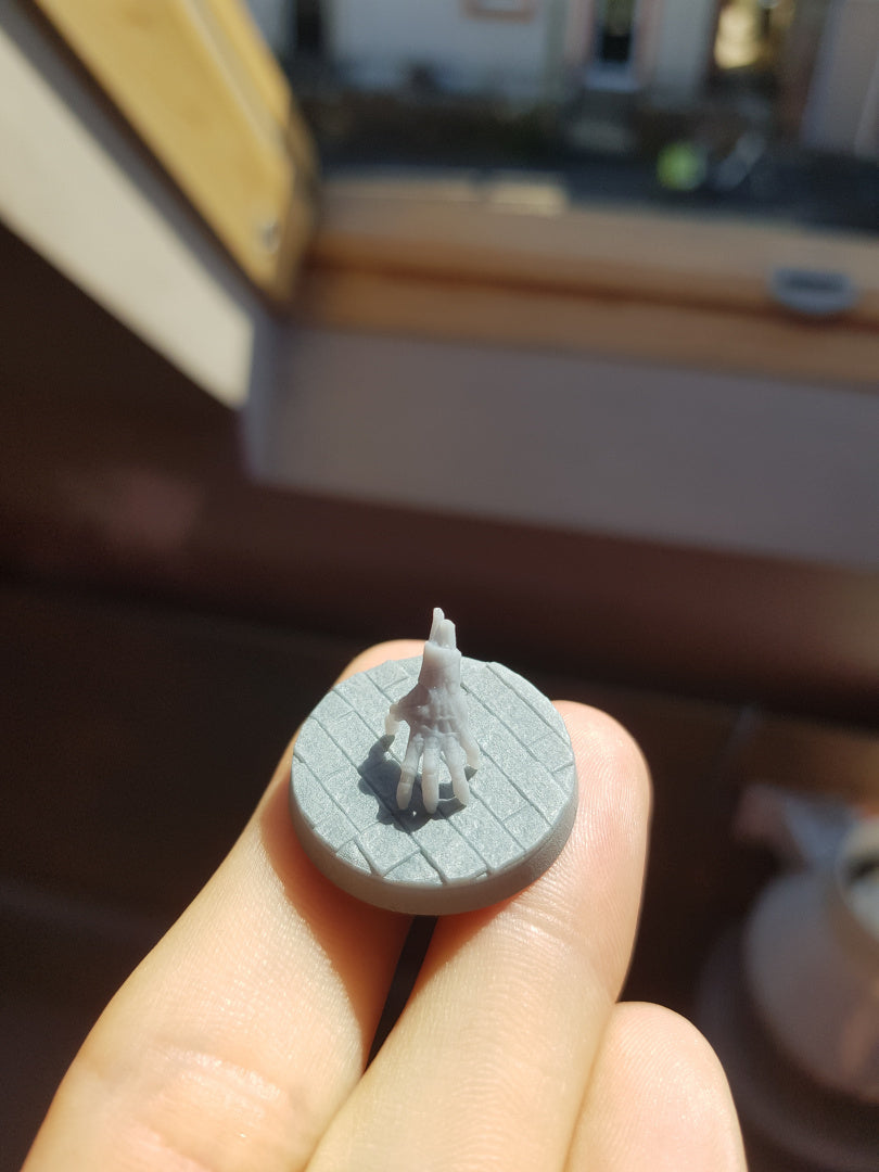 Undead Claw - RPG Miniatures - by Cursed Forge - Tabletop RPG Miniature - Roleplaying 3D Printed Fantasy Mini