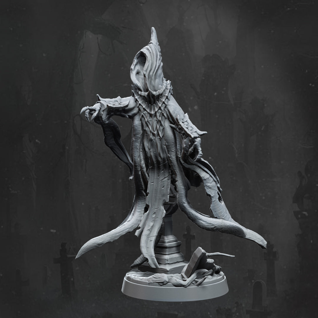 Unnamed One - Undead - Dungeons and Dragons - Lord of the Rings - RPG Miniatures - by Monolith Arts - Tabletop RPG Miniature - Roleplaying 3D Printed Fantasy Mini