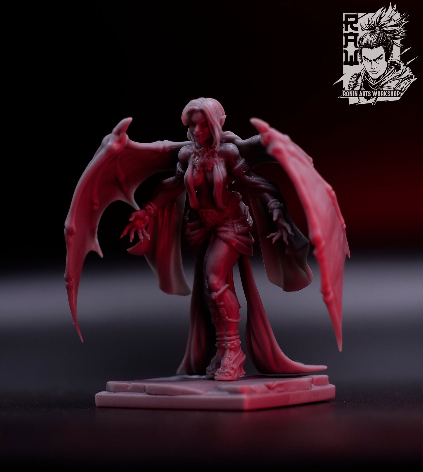 Vampire Bride Iris - Mordheim - Dungeons and Dragons - by RAW - Tabletop RPG Miniature - Roleplaying 3D Printed Fantasy Mini