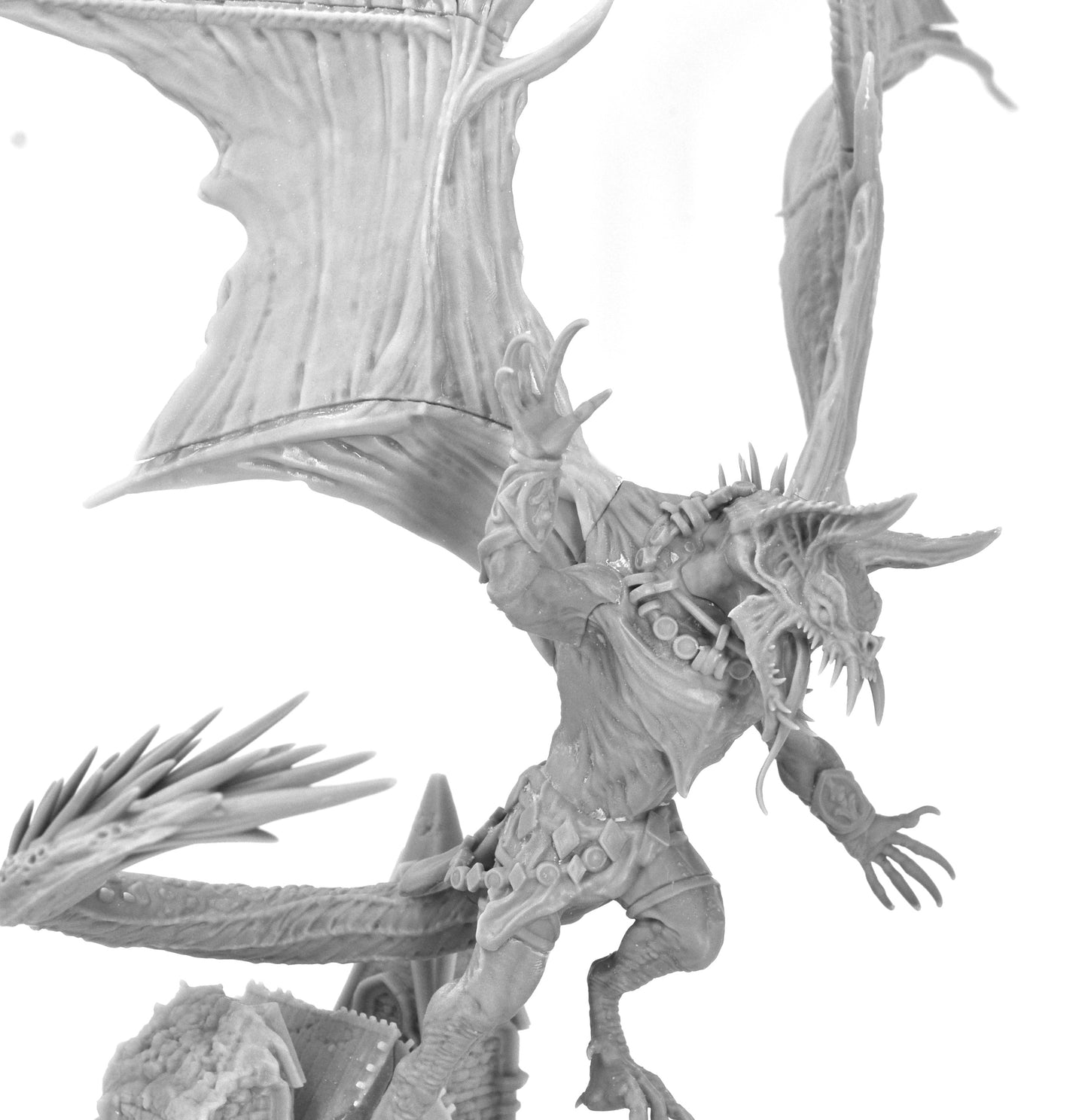 Vampire Dragon - by Mini Monster Mayhem- Tabletop RPG Miniature - Roleplaying 3D Printed Fantasy Mini