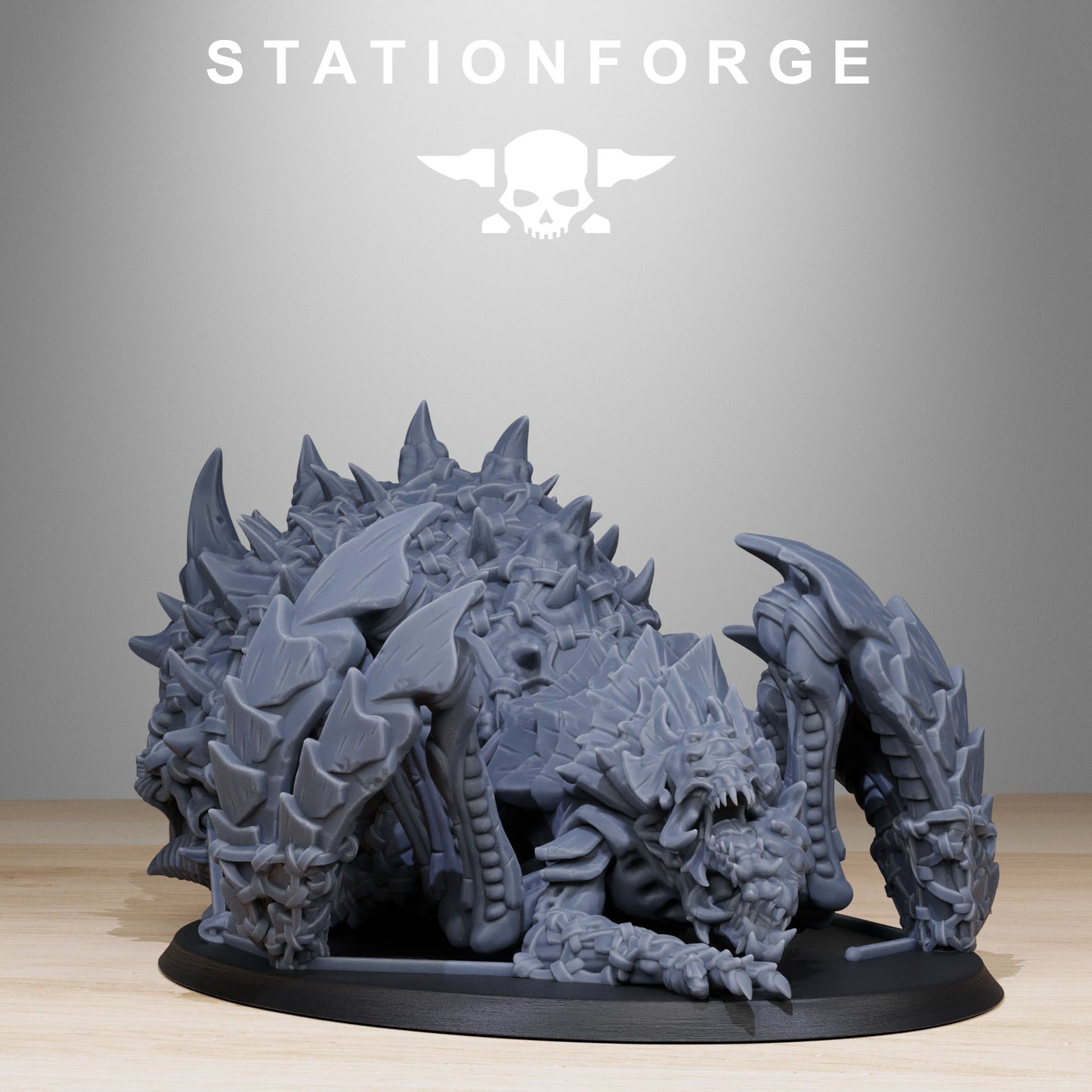 Vaskar Hunters - Tyranid Proxies - Compatible with Warhammer 40K - by Station Forge - Tabletop RPG Miniature - Roleplaying 3D Printed Fantasy Mini