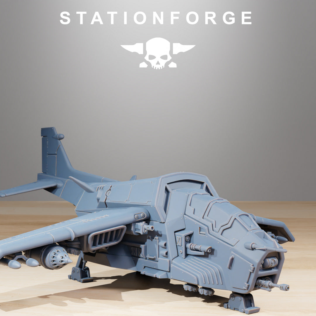 Vaskar Skyfire - Compatible with Warhammer 40K - by Station Forge - Tabletop RPG Miniature - Roleplaying 3D Printed Fantasy Mini