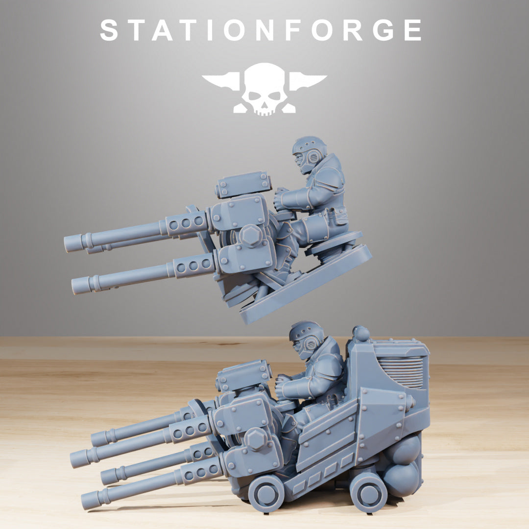 Vaskar Skyfire - Compatible with Warhammer 40K - by Station Forge - Tabletop RPG Miniature - Roleplaying 3D Printed Fantasy Mini