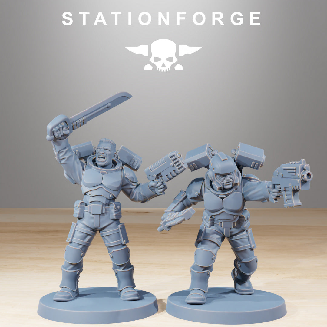 Vaskar Skyfire - Compatible with Warhammer 40K - by Station Forge - Tabletop RPG Miniature - Roleplaying 3D Printed Fantasy Mini